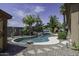 Swimming pool with outdoor oven at 1123 E Shepherds Way, Casa Grande, AZ 85122