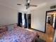 Bedroom view with wooden floors and walk-in closet at 1222 E Almeria Rd, Phoenix, AZ 85006