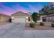 Charming single-story home featuring a spacious garage and low-maintenance landscaping at 13657 W Paso Trl, Peoria, AZ 85383