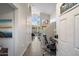 Bright foyer leads into an open floor plan with floor to ceiling windows and view of the mountains at 1414 E Cathedral Rock Dr, Phoenix, AZ 85048