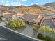 Aerial view of a well-maintained home with desert landscaping in a serene neighborhood setting at 16417 W Fawn Dr, Goodyear, AZ 85338