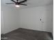 Bedroom with neutral carpeting and a modern ceiling fan at 1922 N 21St Pl, Phoenix, AZ 85006
