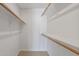 Walk-in closet includes shelving and wood racks for optimal organization and storage at 200 E Southern Ave # 368, Tempe, AZ 85282
