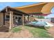 Backyard with a covered patio and swimming pool at 2009 W Morningside Dr, Phoenix, AZ 85023