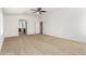 Spacious carpeted bedroom provides bathroom access and a bright, airy feel from natural light at 21538 E Alyssa Ct, Queen Creek, AZ 85142