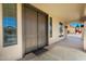 Inviting covered entry featuring double doors and sidelights for a bright welcome at 21538 E Alyssa Ct, Queen Creek, AZ 85142