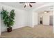 Spacious living room with arched doorway at 21538 E Alyssa Ct, Queen Creek, AZ 85142