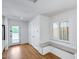 Cozy breakfast nook with window bench and storage, bathed in natural light at 2336 E Flower St, Phoenix, AZ 85016
