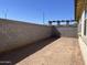 Spacious backyard features block fence and potential for landscaping at 24146 N 162Nd Ln, Surprise, AZ 85387