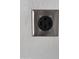 Electrical outlet has a chrome surround and is flush mounted in the wall at 24146 N 162Nd Ln, Surprise, AZ 85387