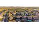 Aerial view of the neighborhood showcasing various home styles and well-maintained landscaping at 3715 W Teresa Dr, New River, AZ 85087