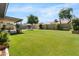 Lush backyard with green lawn, perfect for outdoor activities and relaxation at 4213 W Calle Lejos --, Glendale, AZ 85310