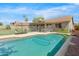 Sparkling pool with a well-maintained backyard, perfect for outdoor enjoyment and relaxation at 4213 W Calle Lejos --, Glendale, AZ 85310