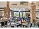 Community restaurant with natural light and outdoor views at 4316 E Strawberry Dr, Gilbert, AZ 85298