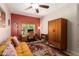 Bright and well-appointed bedroom offering stylish decor, natural light, and a comfortable atmosphere at 4727 E Rancho Caliente Dr, Cave Creek, AZ 85331