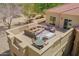 Expansive outdoor living space with patio furniture and mature desert landscaping at 4727 E Rancho Caliente Dr, Cave Creek, AZ 85331
