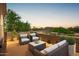 Outdoor patio offering comfortable seating and an outdoor grill at 4727 E Rancho Caliente Dr, Cave Creek, AZ 85331