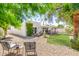 Beautiful backyard featuring a patio, lush greenery, and a tranquil outdoor space at 4950 N 78Th St, Scottsdale, AZ 85251