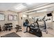 Well-equipped fitness center with modern exercise machines, weights, and mirrors for a complete workout at 4950 N 78Th St, Scottsdale, AZ 85251