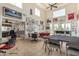 Inviting community lounge with high ceilings, ample seating, and abundant natural light at 4950 N 78Th St, Scottsdale, AZ 85251