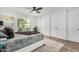 Serene main bedroom with large closet and sliding doors offering natural light and outdoor views at 4950 N 78Th St, Scottsdale, AZ 85251