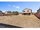 Spacious backyard with potential for a garden, pool, and outdoor recreation at 5401 N 104Th Dr, Glendale, AZ 85307