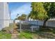Community dog park with mature tree, green grass, and seating at 8552 E Indian School Rd # B, Scottsdale, AZ 85251