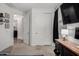 Bedroom with a closet, a window and an entertainment center including a TV at 9831 E Tupelo Ave, Mesa, AZ 85212