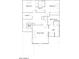Upstairs floor plan featuring owner's suite, two bedrooms, two baths, walk-in closet, and laundry room at 11940 W Calle De Pompas --, Peoria, AZ 85383