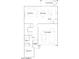 Downstairs floor plan featuring kitchen, dining room, great room, bedroom, three-car garage, and covered patio at 11940 W Calle De Pompas --, Peoria, AZ 85383