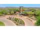 Aerial view of the community center, boasting modern architecture, landscaping, and convenient parking at 12706 W Pasaro Dr, Peoria, AZ 85383