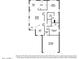 Floor plan illustration shows layout of living room, kitchen, bedrooms, dining room, and garage at 23162 W Lasso Ln, Buckeye, AZ 85326