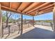 Open patio with beautiful views at 2627 W Buckskin Trl, New River, AZ 85087