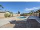Backyard featuring a refreshing in-ground pool with desert landscaping at 2728 W Redfield Rd, Phoenix, AZ 85053