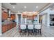 Beautiful kitchen with a center island, stainless steel appliances, and custom cabinetry at 27809 N Silverado Ranch Rd, Peoria, AZ 85383
