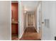 Hallway featuring access to bathroom and bedrooms at 3030 E Shangri La Rd, Phoenix, AZ 85028