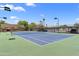 Enjoy a match on this meticulously maintained tennis court under the bright blue sky at 3031 N Civic Center Plz # 317, Scottsdale, AZ 85251
