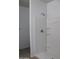 Modern white shower with built in shelves and clean bright bathroom at 30918 W Mulberry W Dr, Buckeye, AZ 85396