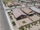 This aerial view highlights the property's lot size, private backyard, and proximity to neighborhood amenities at 3847 S 63Rd Dr, Phoenix, AZ 85043