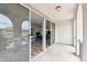 Balcony with views of interior and access to kitchen through sliding glass doors providing a great view to the interior at 4353 E Erie St, Gilbert, AZ 85295