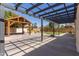 Expansive backyard features a pergola and gazebo, perfect for outdoor entertaining at 45 S Rita Ln, Chandler, AZ 85226