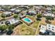 Community with a shared pool amidst residential buildings and green spaces at 600 S Dobson Rd # 178, Mesa, AZ 85202