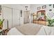 Bright bedroom with closet and view to another room at 871 N Granada Dr, Chandler, AZ 85226