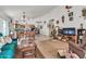Spacious, open-concept living area that connects to the kitchen and offers ample natural light at 871 N Granada Dr, Chandler, AZ 85226