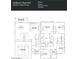 Detailed floor plan showcasing the layout of the two-story home with bedrooms, kitchen, and living spaces at 10132 E Ursula Ave, Mesa, AZ 85212