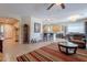 Spacious living area with a seamless flow to the kitchen and dining space at 102 W Raven Dr, Chandler, AZ 85286