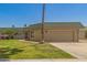 Single-story home with desert landscaping and attached two-car garage at 10505 W Campana Dr, Sun City, AZ 85351