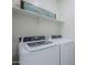 A laundry room with a Frigidaire washer and dryer at 11470 E Yeager Cyn, Gold Canyon, AZ 85118