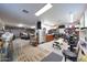 Spacious and organized garage with ample storage space, perfect for a workshop or hobby area at 14014 N 57Th Way, Scottsdale, AZ 85254