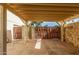 Covered patio with view to the yard at 1704 E Hackamore St, Mesa, AZ 85203